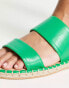 RAID Margot espadrille sandals in green