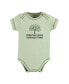 ფოტო #5 პროდუქტის Baby Unisex Organic Cotton Bodysuits, Planet B