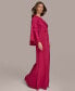 ფოტო #3 პროდუქტის Women's Twist-Front One-Shoulder Gown