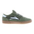 Фото #3 товара Lakai Cambridge MS3220252A00 Mens Green Suede Skate Inspired Sneakers Shoes