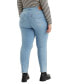 Фото #2 товара Trendy Plus Size 724 High-Rise Straight-Leg Jeans