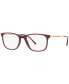 ფოტო #2 პროდუქტის RX7244 Unisex Rectangle Eyeglasses