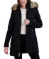 ფოტო #7 პროდუქტის Women's Faux-Fur-Trim Hooded Puffer Coat