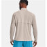 Men’s Long Sleeve T-Shirt Under Armour Streaker Run Beige