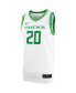 Men's and Women's Sabrina Ionescu White Oregon Ducks Replica Basketball Jersey