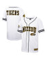 Men's White and Black Missouri Tigers Free Spirited Baseball Jersey Черно-белый, XL - фото #2