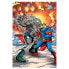 PRIME 3D Superman VS Doomsday DC Comics Lenticular Puzzle 300 Pieces