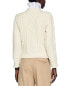 Sandro Wool-Blend Sweater Women's Beige 0