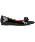 Фото #2 товара Women's Clareene Chain Pointed Toe Flats