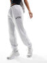 Фото #3 товара The Couture Club varsity relaxed joggers in grey marl