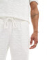 Фото #5 товара ASOS DESIGN oversized texture shorts in white