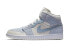 Фото #3 товара Кроссовки Nike Air Jordan 1 Mid Mixed Textures Blue (Голубой)