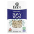 Фото #1 товара Eden Foods, Органические военно-морские бобы, 454 г (16 унций)