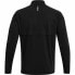 Men’s Long Sleeve T-Shirt Under Armour STR Zip Black