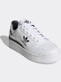 Фото #10 товара adidas Originals Forum Bold trainers in white and black