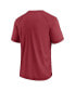 Фото #4 товара Men's Cardinal Arizona Cardinals Hail Mary Raglan T-shirt