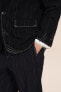 Фото #5 товара Новая модель мужского пиджака ZARA - полосатый, лимитированное издание