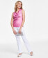 ფოტო #2 პროდუქტის Women's Sleeveless Cowlneck Blouse, Created for Macy's