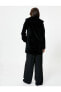 Фото #4 товара Пальто женское Koton съемным искусственным мехом и карманами