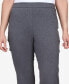 ფოტო #5 პროდუქტის Classics Allure Pull-On Slim-Leg Pants