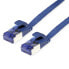 ROTRONIC-SECOMP FTP Patchkabel Kat6a/Kl.EA flach blau 1.5m - Cable - Network