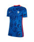 Фото #3 товара Футболка Nike женская синего цвета сборной Франции 2022/23 Home Replica Blank Jersey