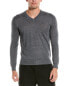 Фото #1 товара Bruno Magli Wool V-Neck Sweater Men's