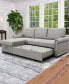 Hamilton 2 Piece Storage Sofa Bed Reversible Sectional