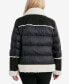 ფოტო #2 პროდუქტის Women's Plus Size Faux-Fur-Trim Puffer Coat