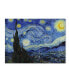 Фото #1 товара Vincent van Gogh 'Starry Night' Canvas Art - 19" x 14" x 2"
