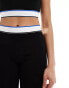 HUGO BLUE co-ord legging shorts in black