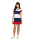 ფოტო #1 პროდუქტის Toddler Girls Colorblock Jersey Dress