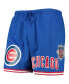 ფოტო #3 პროდუქტის Men's Royal Chicago Cubs Since 1876 Mesh Shorts
