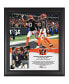 Фото #1 товара Joe Burrow Cincinnati Bengals Framed 15" x 17" 2022 Wildcard Win Collage