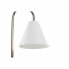 Desk lamp DKD Home Decor Golden White (15 x 15 x 33 cm)