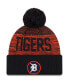 ფოტო #1 პროდუქტის Men's Navy Detroit Tigers Authentic Collection Sport Cuffed Knit Hat with Pom