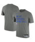 Фото #2 товара Men's Heather Gray Dallas Mavericks 2023/24 Sideline Legend Performance Practice T-shirt