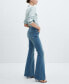 Фото #3 товара Women's Medium-Rise Flared Jeans