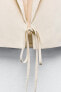 Фото #15 товара Укороченный блейзер с завязками ZARA