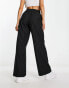 Фото #4 товара ASOS DESIGN pull on trouser in black stripe