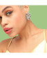 ფოტო #3 პროდუქტის Women's Crystal Stud Earrings