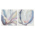 Фото #1 товара Картина Home ESPRIT Цветок город 80 x 3 x 80 cm (2 штук)
