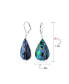 Фото #4 товара Серьги Bling Jewelry Iridescent Rainbow Abalone Shell Tear