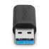 Lindy 41904 - USB 3.2 Type A - USB 3.2 Type C - Black