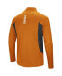 Фото #4 товара Men's Texas Orange Texas Longhorns Audible Quarter-Zip Windshirt