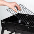 Barbecue Portable Aktive Rectangular Black 50 x 23 x 30 cm (2 Units)