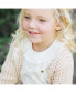 ფოტო #2 პროდუქტის Baby Girls Long Sleeve Ruffle Neck Knit Top