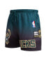 ფოტო #3 პროდუქტის Men's Purple, Hunter Green Milwaukee Bucks Ombre Mesh Shorts