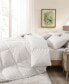 Фото #2 товара Extra Warmth White Goose Feather and Fiber Comforter, Twin
