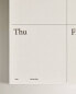 A4 stationery weekly desk planner Зеленый, 14.8 x 21 x 2.3 cm - фото #6